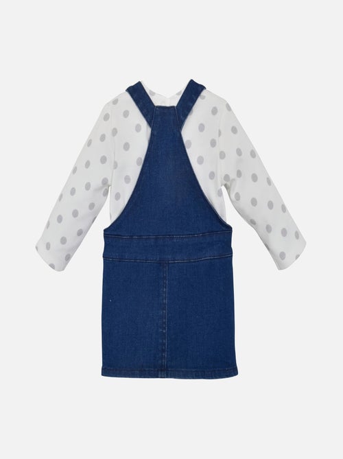 ENSEMBLE ROBE SALOPETTE JEAN - Kiabi