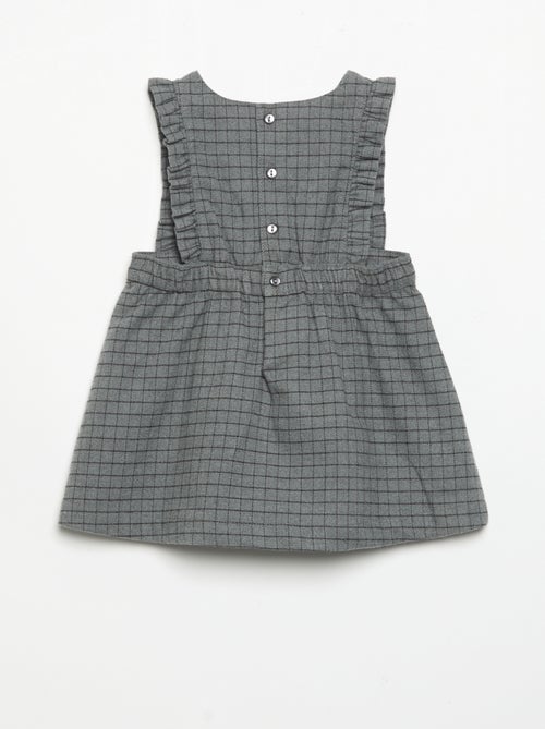 Ensemble robe sans manches + collants - Kiabi
