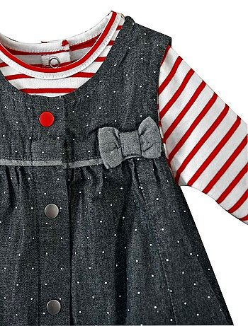 ENSEMBLE ROBE T-SHIRT HIBISCUS