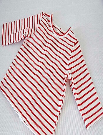 ENSEMBLE ROBE T-SHIRT HIBISCUS