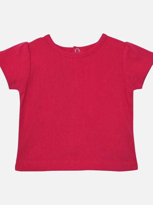 ENSEMBLE ROBE T-SHIRT MON SOLEIL SUCRE D'ORGE - Kiabi
