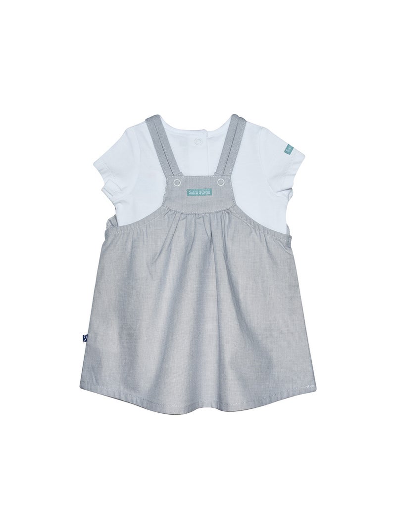 Ensemble robe t-shirt Romana Gris - Kiabi