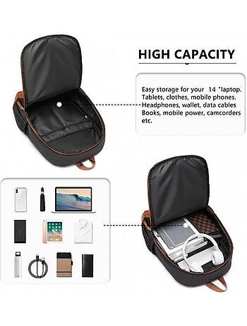 Ensemble sac de voyage 3 pièces polyester 25 l avec trousse