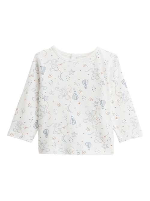 Ensemble salopette bébé en coton matelassé et t-shirt Rêverie - Kiabi