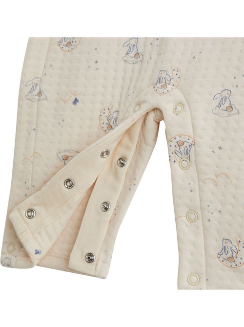 Ensemble salopette bébé en coton matelassé et t-shirt voix lactée - Kiabi Ensemble salopette bébé en coton matelassé et t-shirt voix lactée - Kiabi