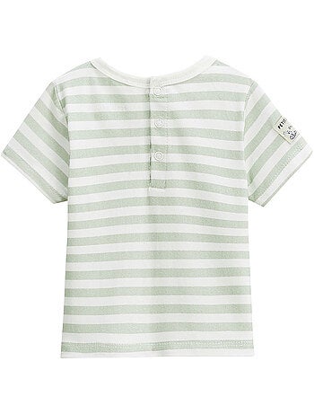 Ensemble salopette bébé en éponge et t