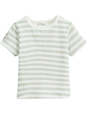 Ensemble salopette bébé en éponge et t-shirt Crocro rigolo