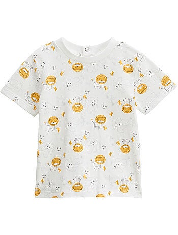 Ensemble salopette bébé en gaze de coton et t