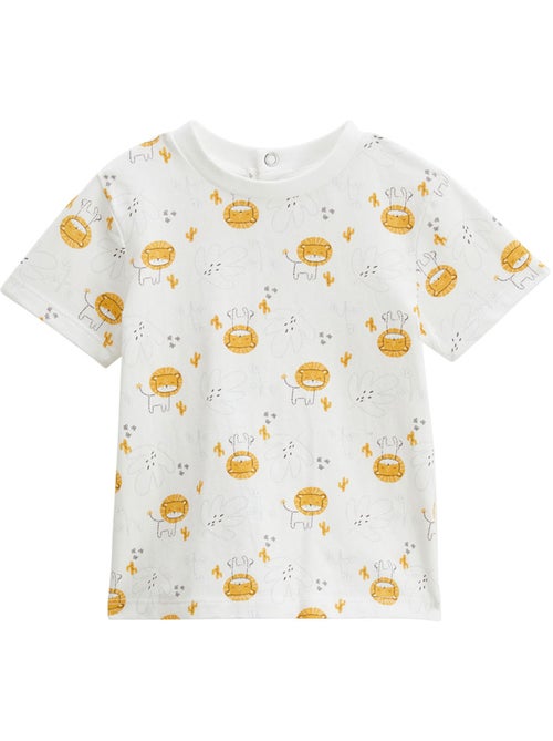 Ensemble salopette bébé en gaze de coton et t - Kiabi
