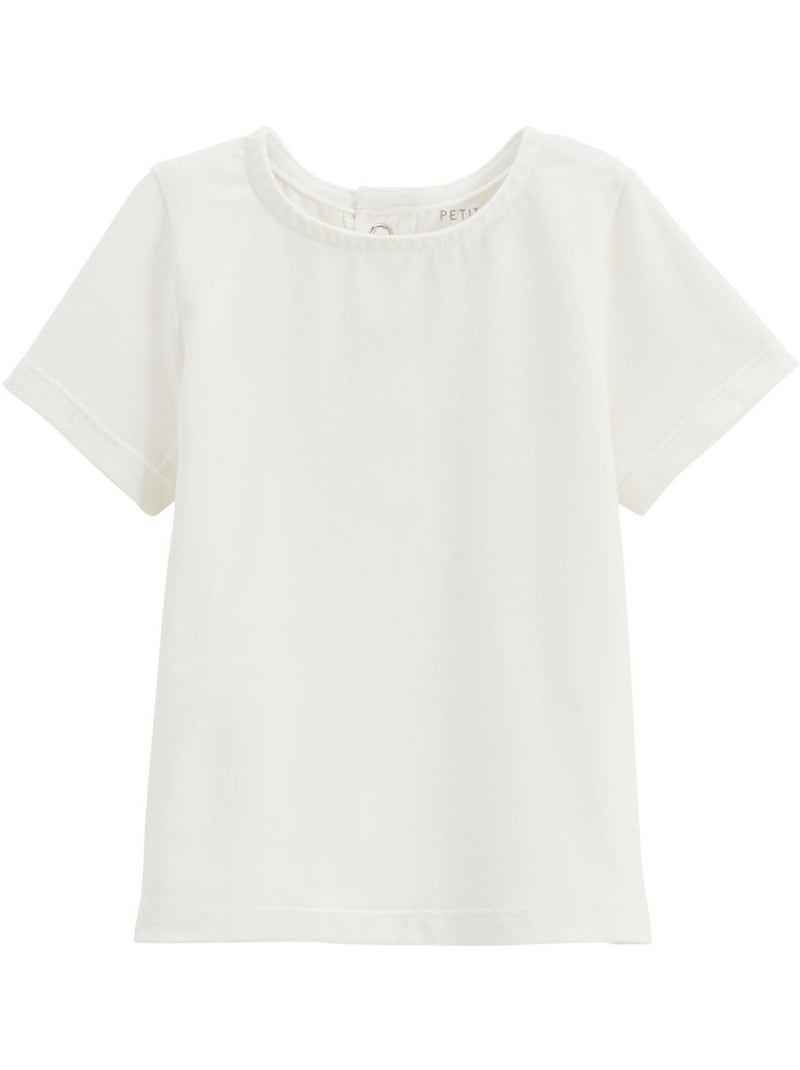Ensemble salopette bébé en gaze de coton et t-shirt Anaelle Kaki - Kiabi