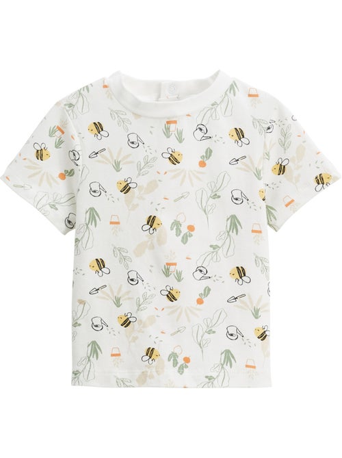 Ensemble salopette bébé en gaze de coton et t-shirt Eden - Kiabi