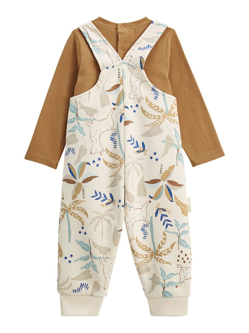 Petit Béguin Ensemble Bébé Sweat-shirt En Sherpa Et Pantalon En Molleton Lamascotte Pas Cher