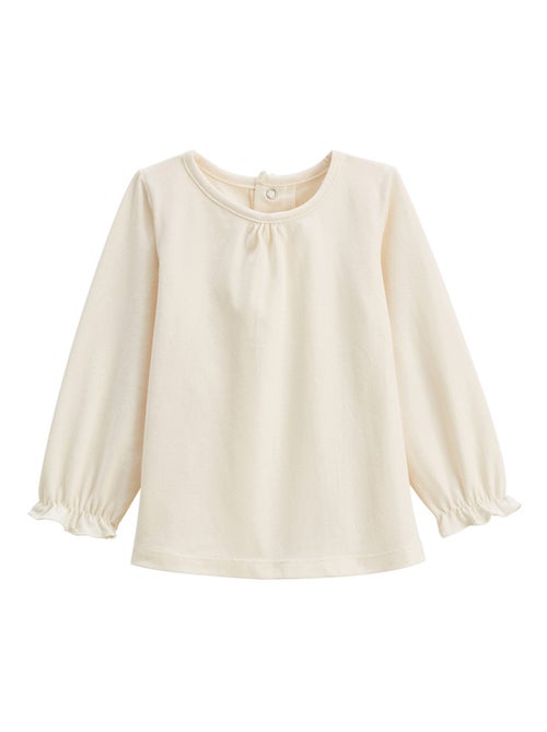 Ensemble salopette bébé en molleton et t-shirt Manouk - Kiabi