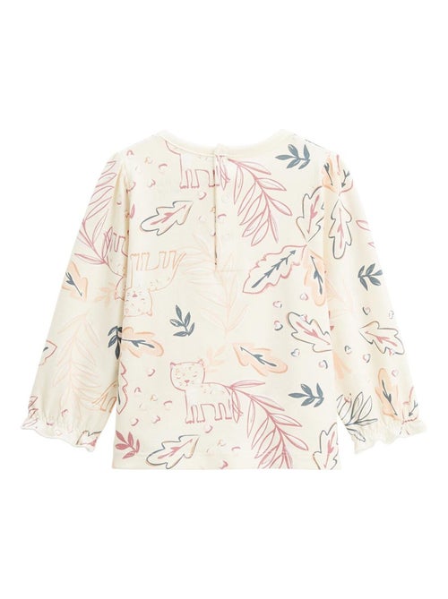 Ensemble salopette bébé en molleton et t-shirt Matcha - Kiabi