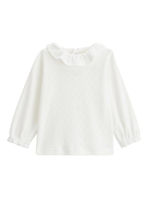 Ensemble salopette bébé en molleton et t-shirt Miss Chatchatchat - Kiabi