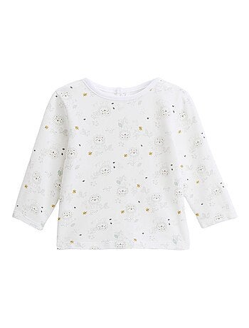 Ensemble salopette bébé en molleton ultra chaud et t-shirt Kenya