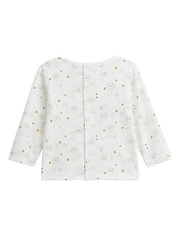 Ensemble salopette bébé en molleton ultra chaud et t