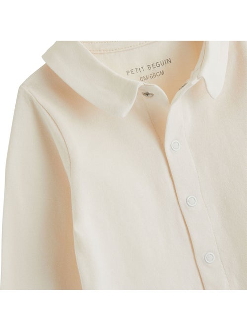 Ensemble salopette bébé en velours côtelé et t-shirt flocon - Kiabi Ensemble salopette bébé en velours côtelé et t-shirt flocon - Kiabi