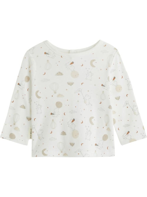 Ensemble salopette bébé en velours et t-shirt Eliah - Kiabi Ensemble salopette bébé en velours et t-shirt Eliah - Kiabi