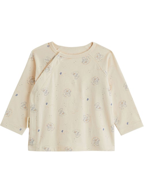 Ensemble salopette bébé en velours et t-shirt voix lactée - Kiabi Ensemble salopette bébé en velours et t-shirt voix lactée - Kiabi