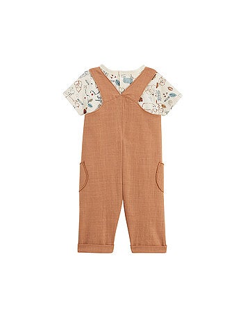 Ensemble salopette bébé et t