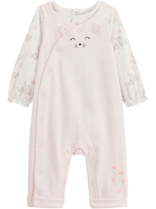 Ensemble salopette bébé et t-shirt Badian - Kiabi