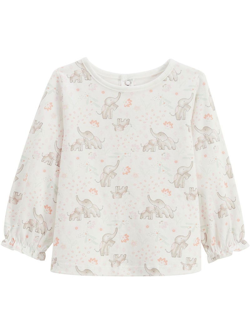 Ensemble salopette bébé et t-shirt Badian Rose - Kiabi