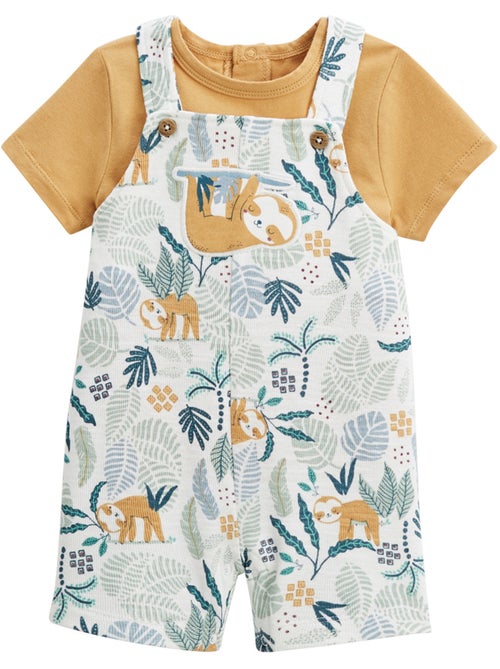 Ensemble salopette bébé et t-shirt Baroudeur - Kiabi