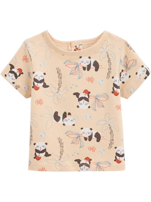 Ensemble salopette bébé et t-shirt Bento - Kiabi