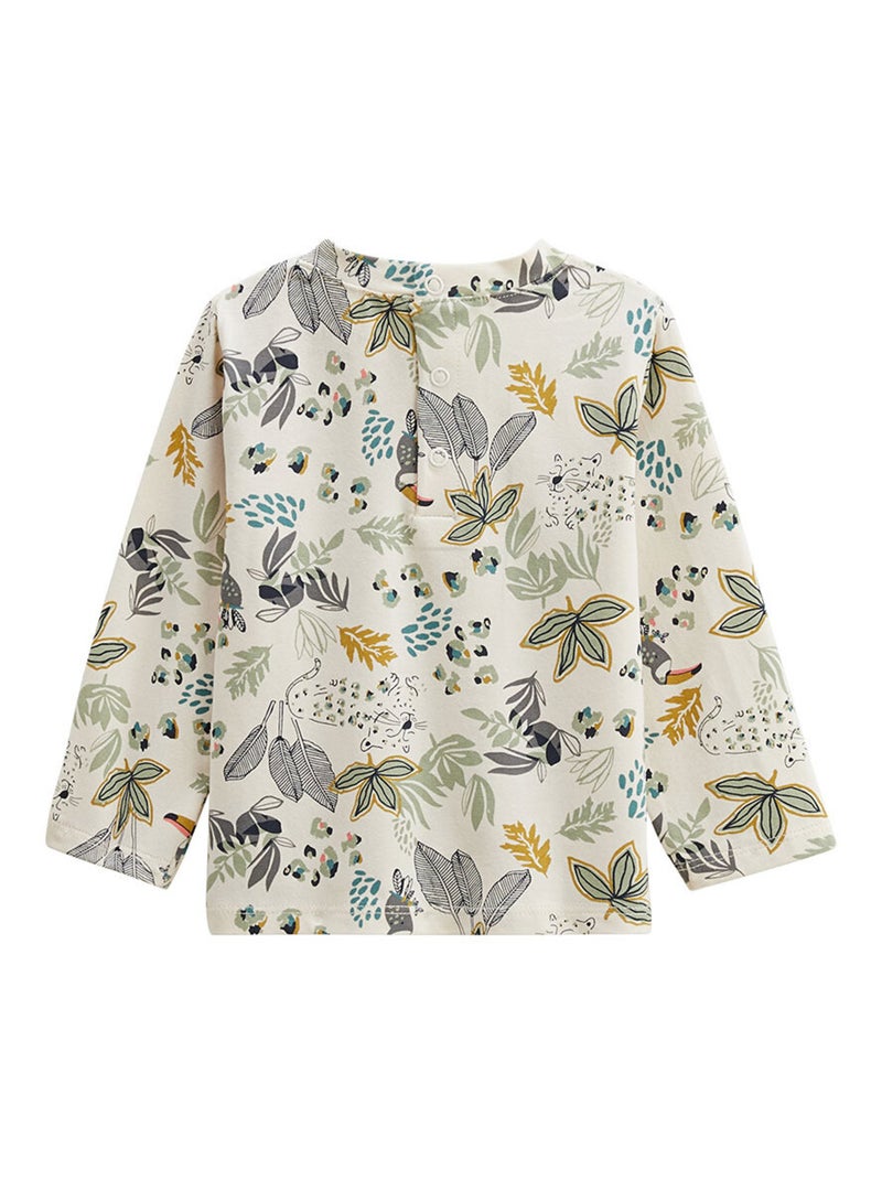 Ensemble salopette bébé et t-shirt Boavista Gris Gris - Kiabi