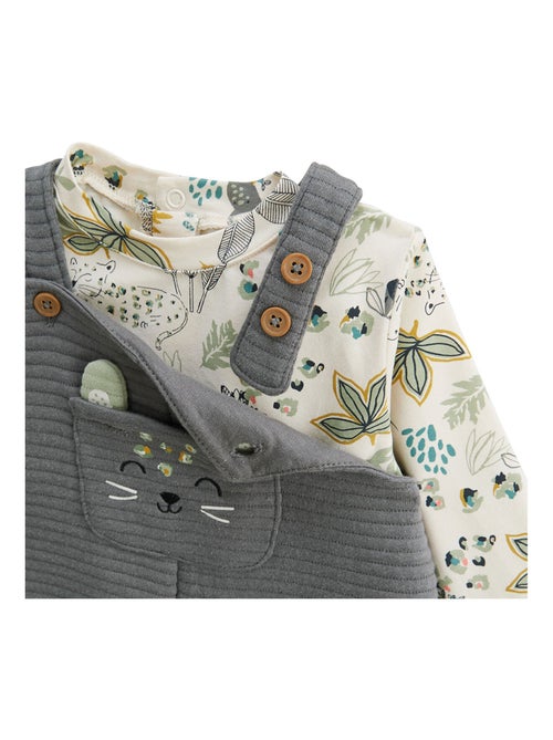Ensemble salopette bébé et t-shirt Boavista - Kiabi