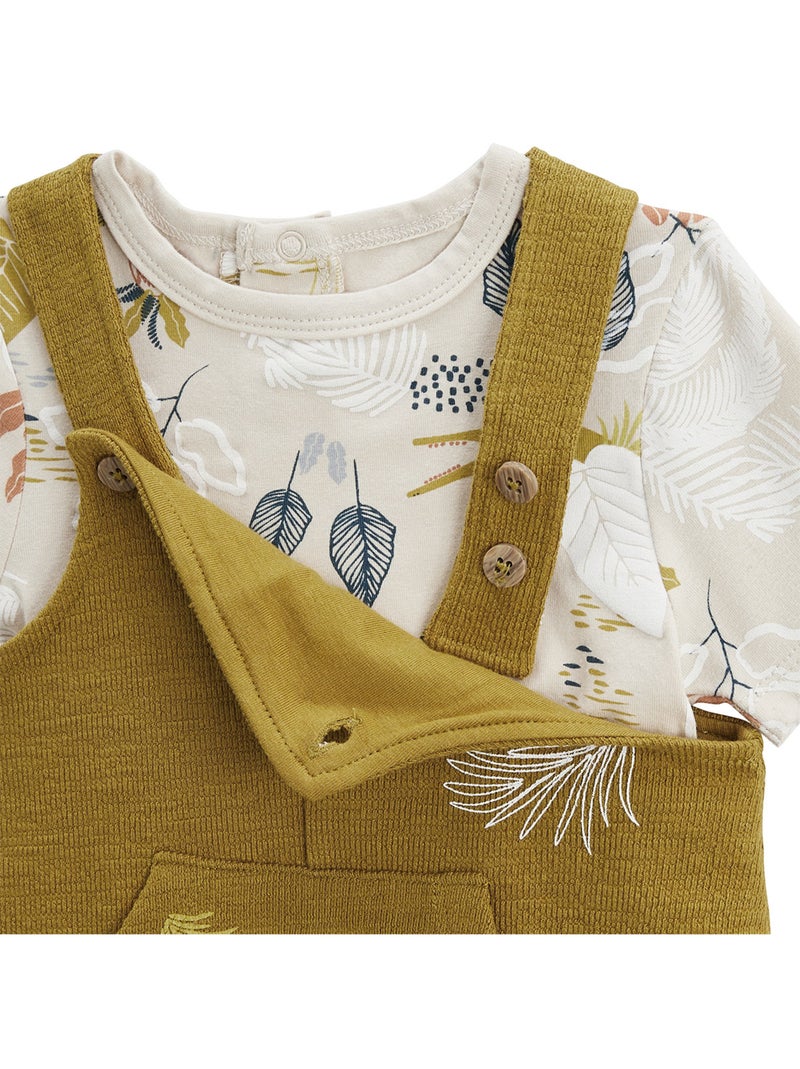 Ensemble salopette bébé et t-shirt Costa Vert - Kiabi
