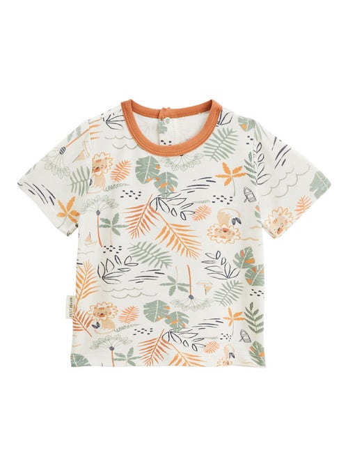 Ensemble salopette bébé et t-shirt en éponge Mio - Kiabi