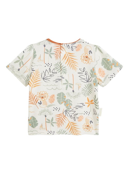 Ensemble salopette bébé et t-shirt en éponge Mio - Kiabi