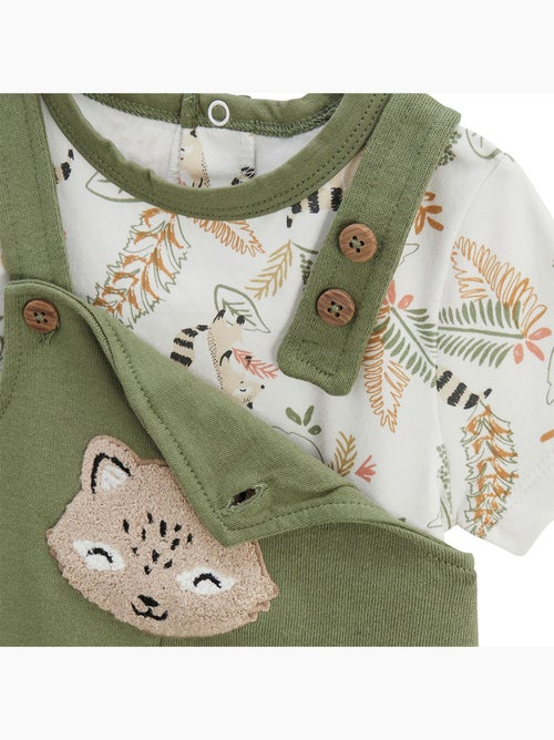 Ensemble salopette bébé et t-shirt Gabin - Kiabi