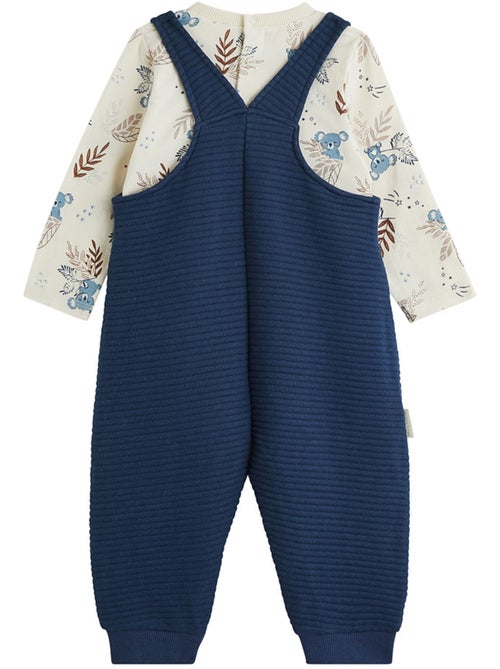 Ensemble salopette bébé et t-shirt mathéo - Kiabi Ensemble salopette bébé et t-shirt mathéo - Kiabi