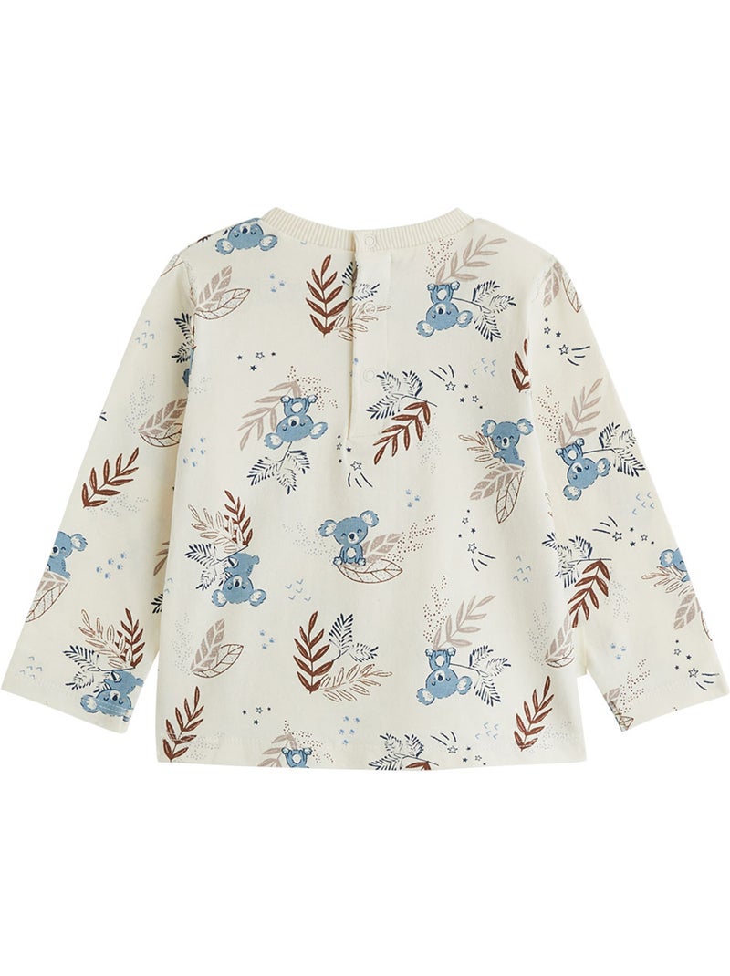 Ensemble salopette bébé et t-shirt mathéo Bleu - Kiabi
