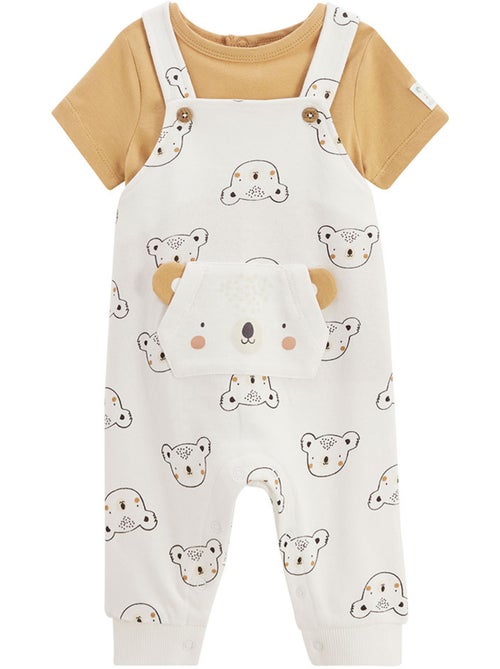 Ensemble salopette bébé et t-shirt Mini Rêve - Kiabi