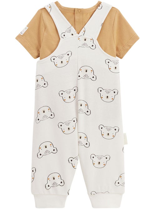 Ensemble salopette bébé et t-shirt Mini Rêve - Kiabi