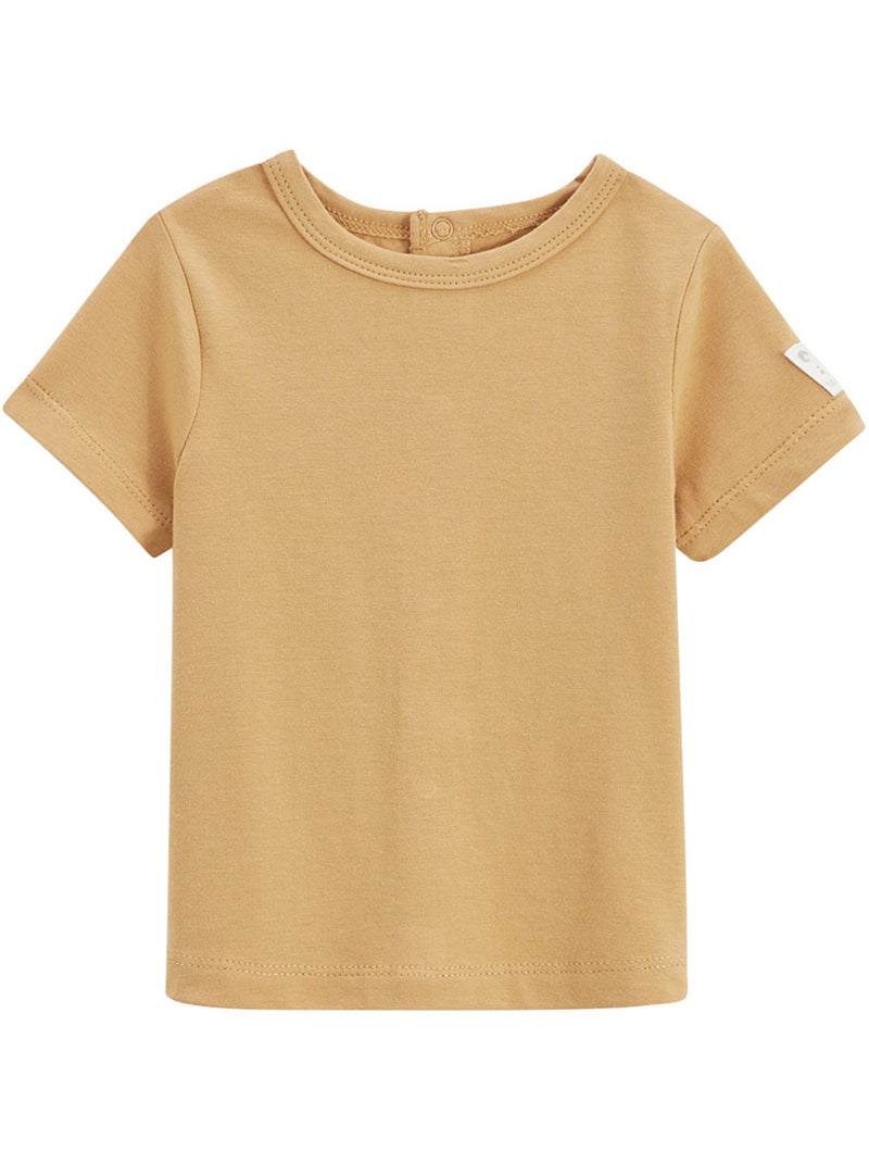 Ensemble salopette bébé et t-shirt Mini Rêve Ecru - Kiabi