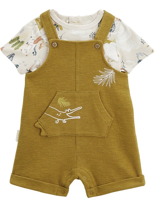 Ensemble salopette bébé et t - Kiabi
