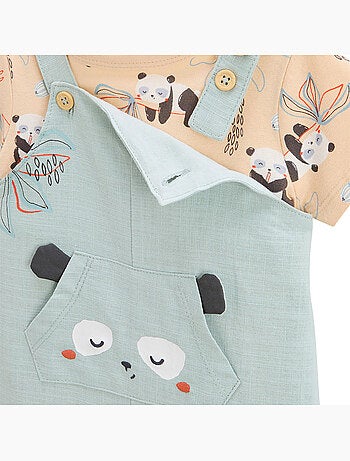 Ensemble salopette bébé et t