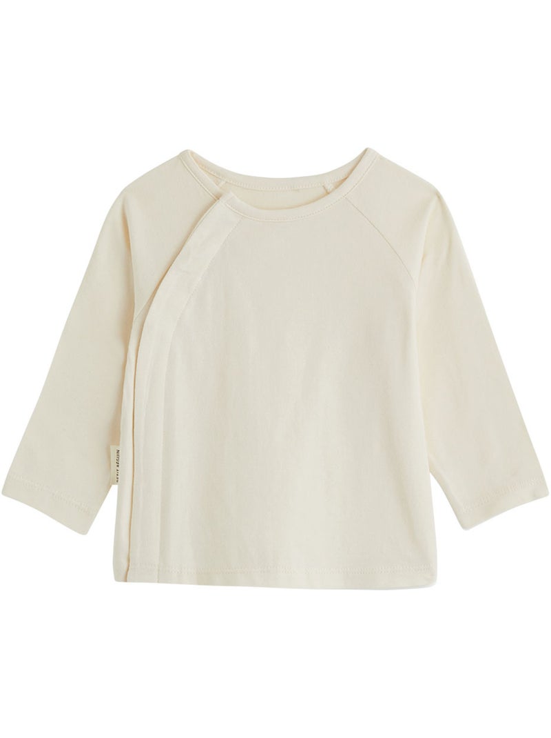 Ensemble salopette bébé matelassé et t-shirt caramel Marron - Kiabi