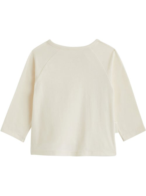 Ensemble salopette bébé matelassé et t-shirt caramel - Kiabi Ensemble salopette bébé matelassé et t-shirt caramel - Kiabi