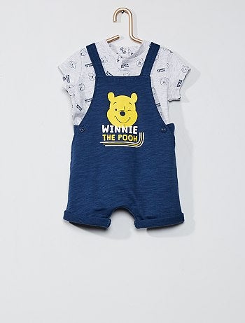 Ensemble salopette et tee-shirt 'Winnie' 'Disney'