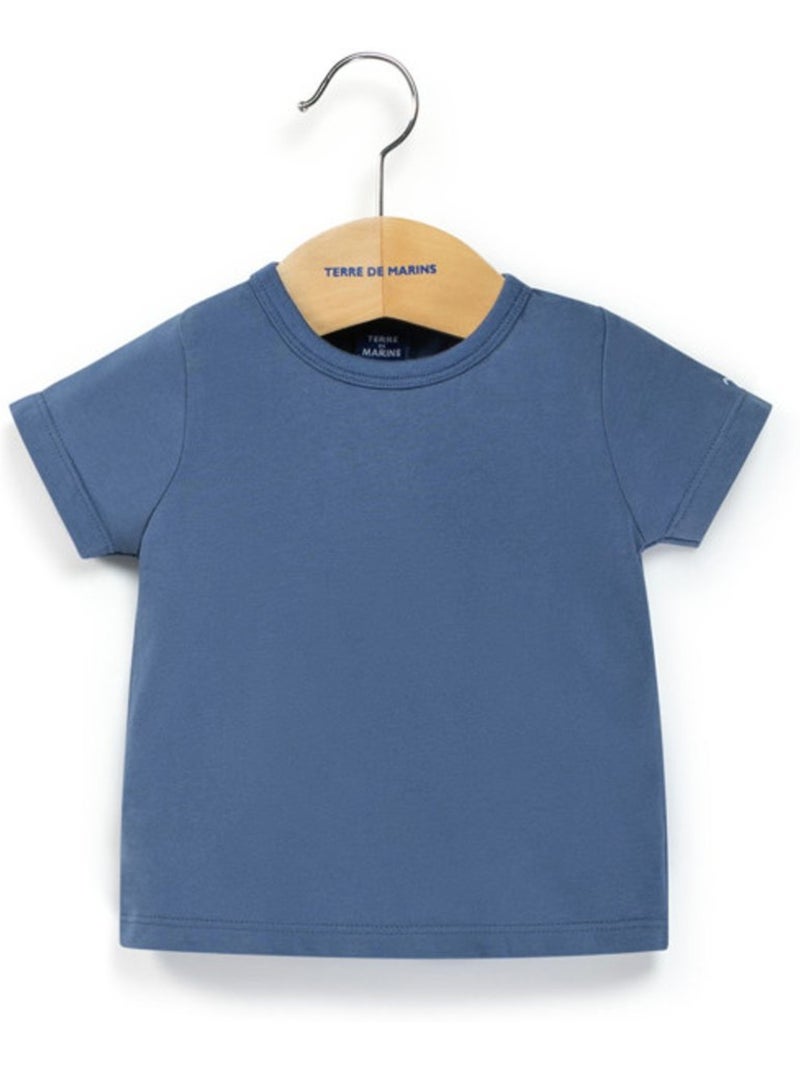 Ensemble salopette + haut - terre de marins Blanc Bleu - Kiabi