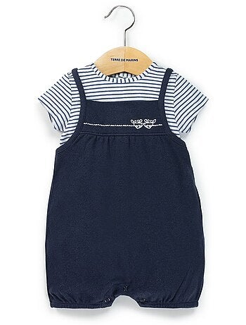 Ensemble salopette + haut - Terre de Marins