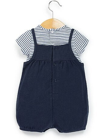 Ensemble salopette + haut - Terre de Marins