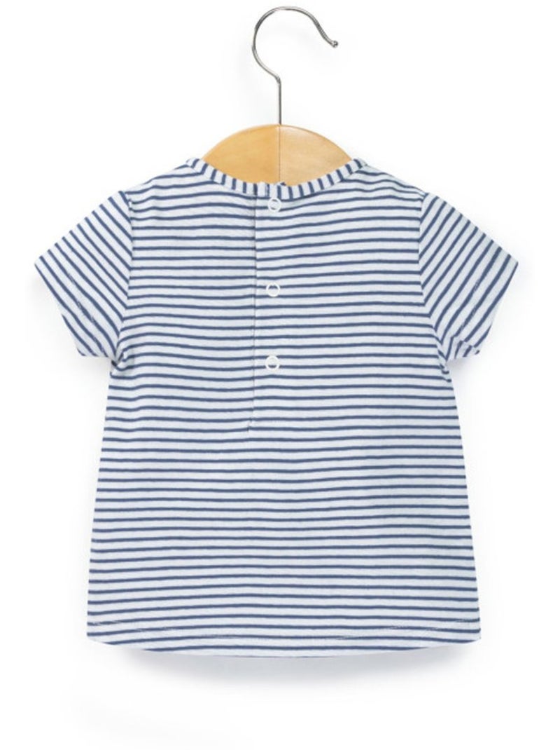 Ensemble salopette + haut - Terre de Marins Bleu Bleu - Kiabi