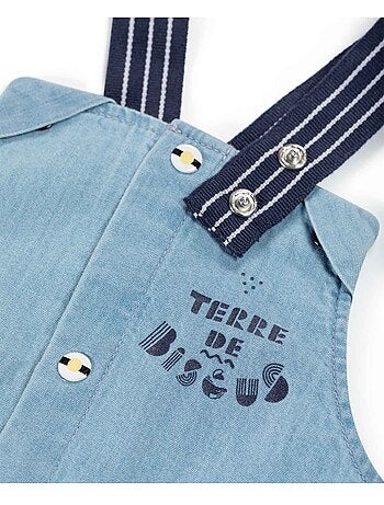 Ensemble salopette + haut - Terre de Marins